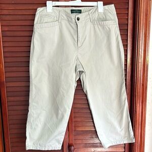 Lauren Jeans Co LRL capris size 12